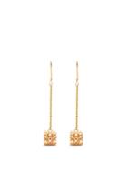 Loewe - Anagram Gold-plated Sterling Silver Earrings - Womens - Gold