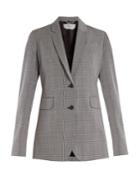 Gabriela Hearst Sophie Checked Stretch-wool Blazer