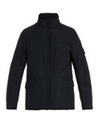 Matchesfashion.com Stone Island - High Neck Technical Jacket - Mens - Navy