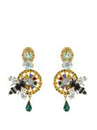 Dolce & Gabbana Majolica Crystal-embellished Earrings
