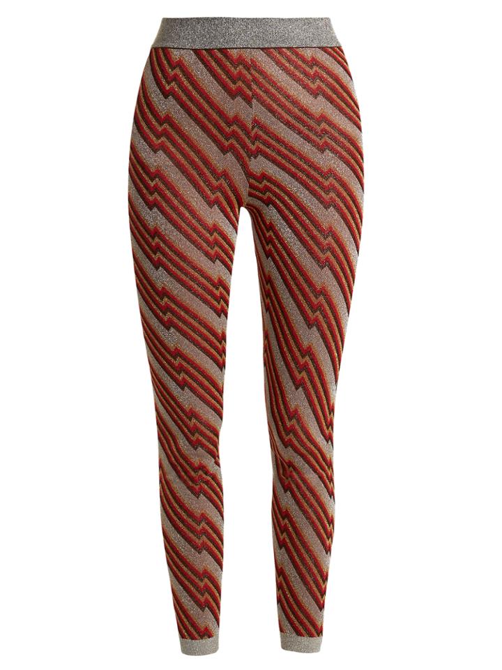 Gucci Diagonal-jacquard Leggings