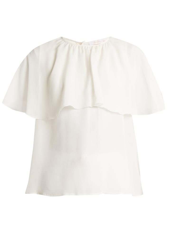 See By Chloé Ruffle-tiered Blouse