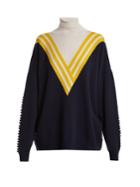 Barrie Halls Of Ivy Tri-colour Cashmere Sweater