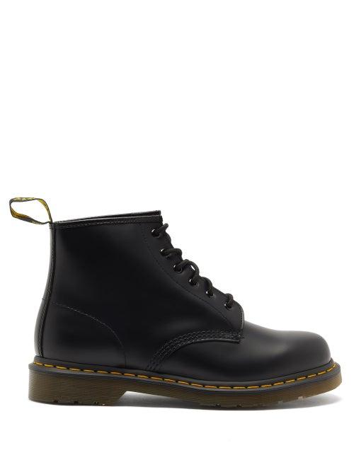 Matchesfashion.com Dr. Martens - 101 Lace-up Leather Ankle Boots - Mens - Black