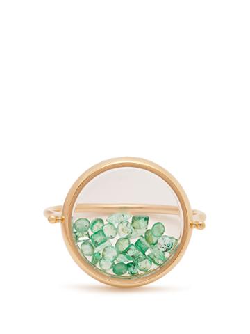 Aurélie Bidermann Fine Jewellery Emerald & Yellow-gold Ring