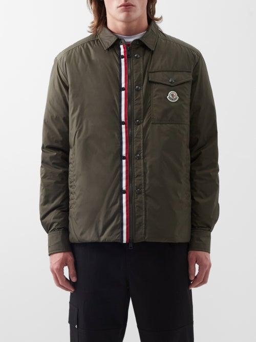 Moncler - Pyrole Padded Nylon Jacket - Mens - Khaki
