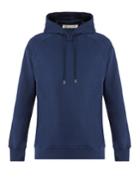 Martine Rose Logo-print Hooded Cotton-jersey Sweatshirt