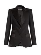 Dolce & Gabbana Single-breasted Wool And Silk-blend Jacket