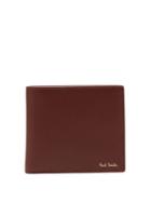 Matchesfashion.com Paul Smith - Signature-striped Leather Bi-fold Wallet - Mens - Brown