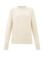 Matchesfashion.com Extreme Cashmere - No.123 Bourgeois Stretch-cashmere Sweater - Womens - Ivory