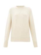 Matchesfashion.com Extreme Cashmere - No.123 Bourgeois Stretch-cashmere Sweater - Womens - Ivory