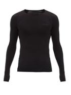 Matchesfashion.com Falke Ess - Raglan-sleeve Cotton-blend Jersey T-shirt - Mens - Black