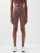 Lululemon - Hike High-rise Jersey Cycling Shorts - Womens - Mid Brown