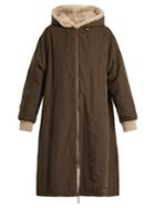Yves Salomon Army Reversible Fur-lined Wool-blend Twill Parka