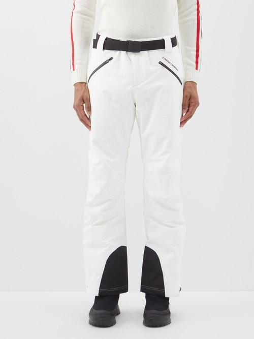 Perfect Moment - Chamonix Softshell Ski Trousers - Mens - White