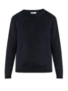 Fanmail Ribbed-knit Cotton And Linen-blend Sweater