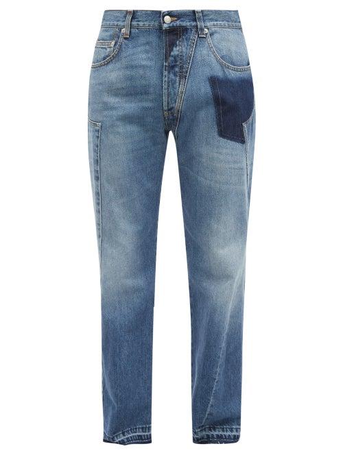 Alexander Mcqueen - Twisted-seam Jeans - Mens - Denim