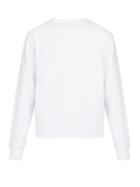 Matchesfashion.com Maison Margiela - Elbow Patch Cotton Sweatshirt - Mens - White