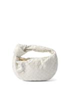 Bottega Veneta - Jodie Mini Intrecciato-leather Bag - Womens - White