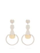 Matchesfashion.com Burberry - Horse Hoof Drop Earrings - Womens - Gold
