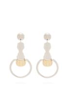 Matchesfashion.com Burberry - Horse Hoof Drop Earrings - Womens - Gold