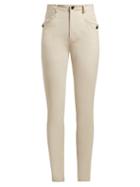 Matchesfashion.com Isabel Marant - Leonard Skinny Trousers - Womens - Ivory