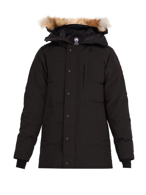 Matchesfashion.com Canada Goose - Carson Quilted Down Hooded Parka - Mens - Black