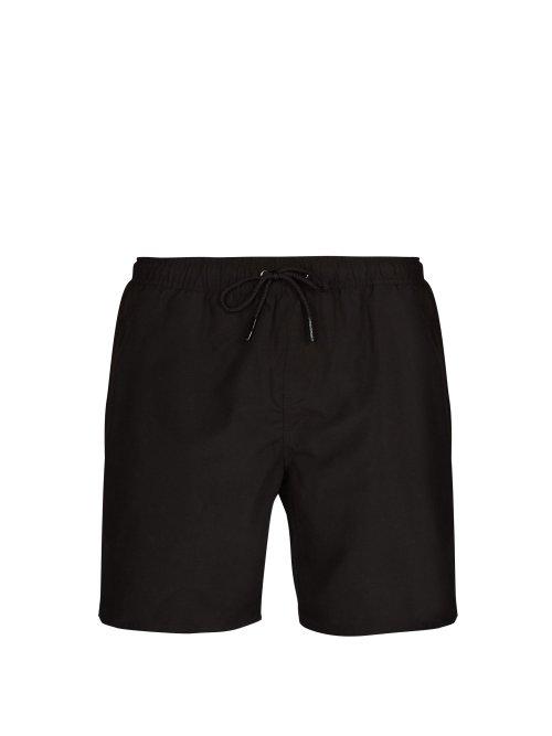 Matchesfashion.com Saturdays Nyc - Timothy Swim Shorts - Mens - Black
