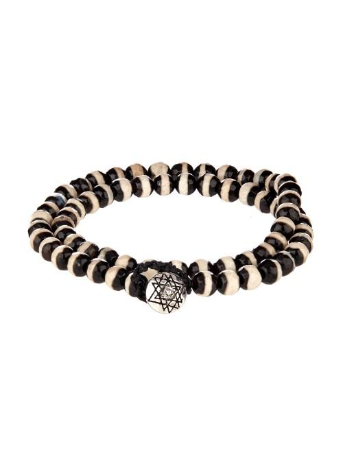 Luis Morais Bi-colour Bead And White-gold Bracelet