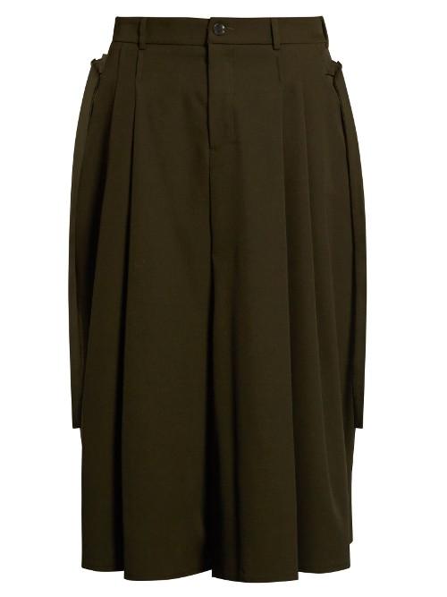 Damir Doma Pavlov Wide-leg Wool-gabardine Trousers