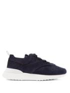 Matchesfashion.com Tod's - Sporty Suede Trainers - Womens - Navy