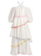 Anna October Tiered Ric-rac Trim Dress