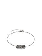 Saint Laurent Razor-blade Logo-charm Bracelet