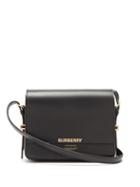Burberry - Grace Small Leather Shoulder Bag - Womens - Black