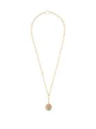 Matchesfashion.com Wilhelmina Garcia - Tulip Enamel & 18kt Gold-plated Necklace - Womens - Gold Multi