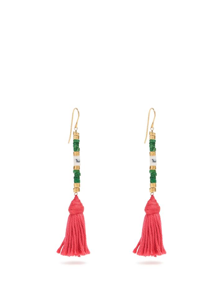Aurélie Bidermann Sioux Tassel-drop Earrings