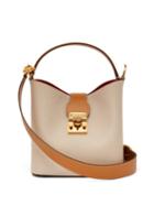 Matchesfashion.com Mark Cross - Murphy Canvas Bucket Bag - Womens - Beige Multi