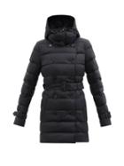 Burberry - Ashwick Belted Quilted Down Coat - Womens - Black