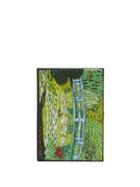 Matchesfashion.com Olympia Le-tan - Nympheas Embroidered Box Clutch - Womens - Black Multi