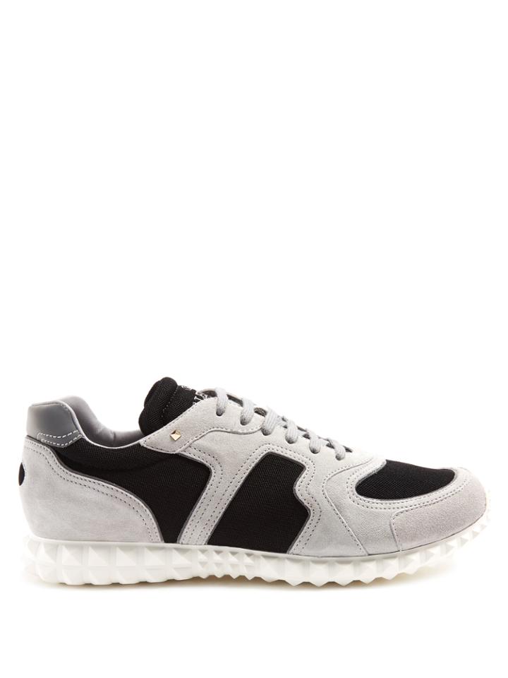 Valentino Soul Am Low-top Suede Trainers