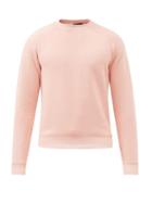 Tom Ford - Raglan-sleeve Loop-back Jersey Sweatshirt - Mens - Light Pink