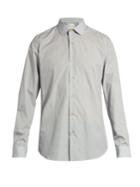 Paul Smith Single-cuff Pin-dot Print Cotton Shirt