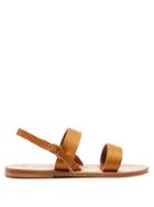 Matchesfashion.com K.jacques - Barigoule Leather Sandals - Womens - Tan