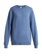 Matchesfashion.com Extreme Cashmere - No.36 Be Classic Cashmere Blend Sweater - Womens - Blue