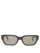 Garrett Leight - Mayan Square-frame Acetate Sunglasses - Mens - Grey