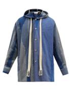 Loewe Paula's Ibiza - Patchworked Hooded Cotton Parka - Mens - Multi