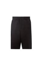 Valentino - Lurex-boucl Shorts - Mens - Black