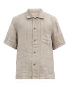 Matchesfashion.com Our Legacy - Box Linen Shirt - Mens - Grey