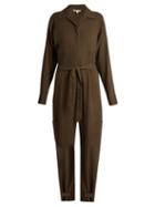 Helmut Lang Patch Pocket Cotton Jumpsuit