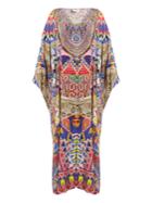 Camilla Dream Weavers-print Silk Maxi Dress